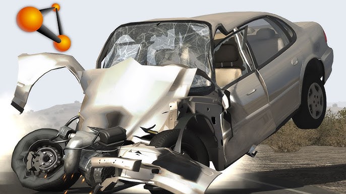 Real-time vehicle crash deformation